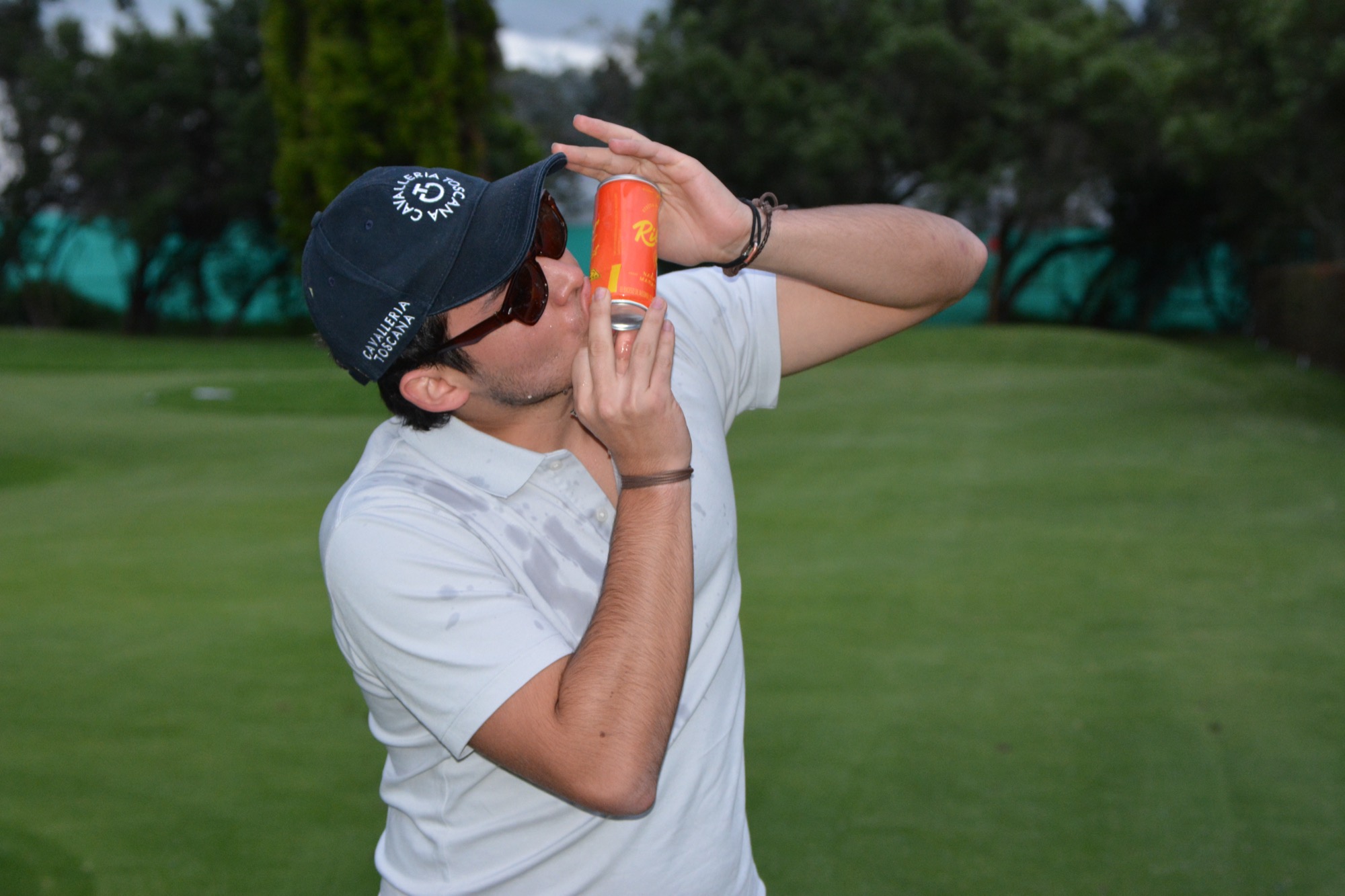 Golf day — brindis en cancha